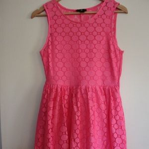 H&M Pink Lace Dress